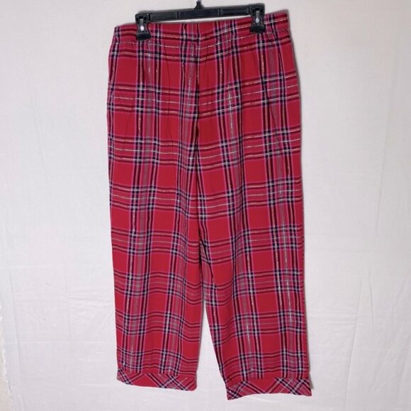 Victoria’s Secret Red Plaid Pajamas Set L - Picture 6 of 14